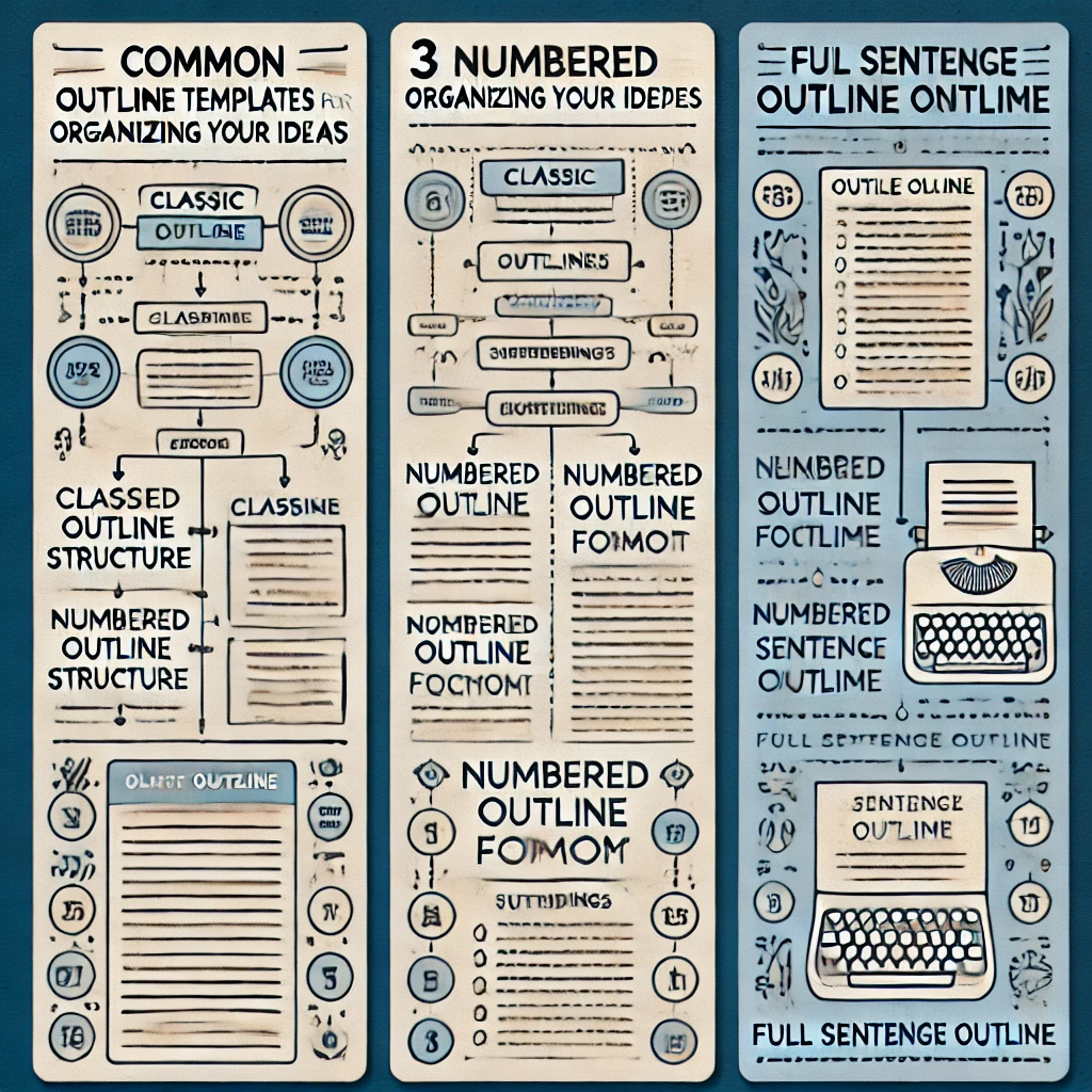 3 Common Outline Templates for Organizing Your Ideas